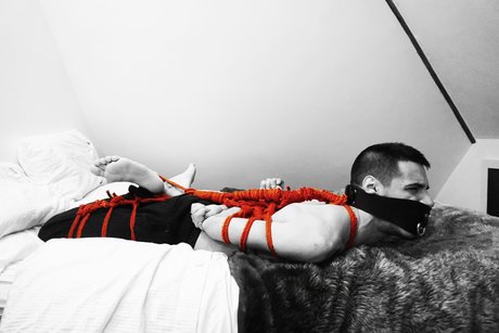 Naakte gelekte OnlyFans-foto van Safe And Bound