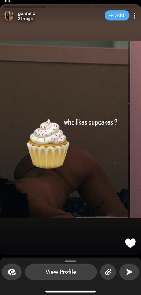 Naakte gelekte OnlyFans-foto van Genesis