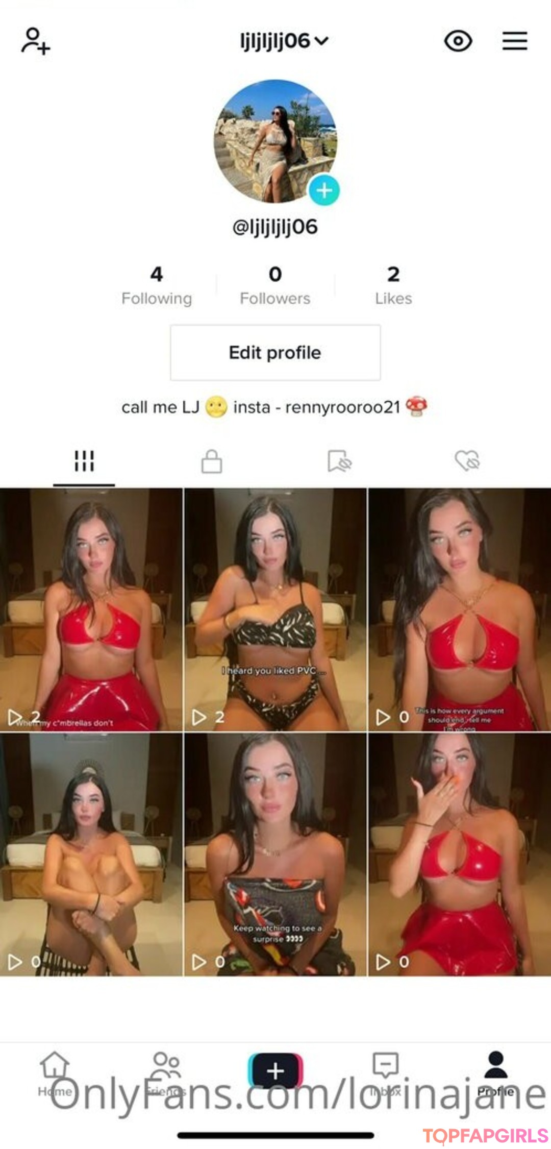 Naakte gelekte OnlyFans-foto van Lorinajane #1384
