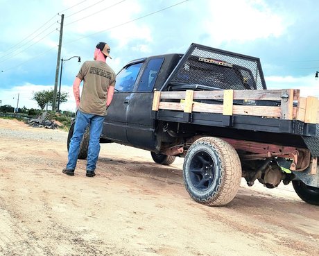 Naakte gelekte OnlyFans-foto van Redneck Dream