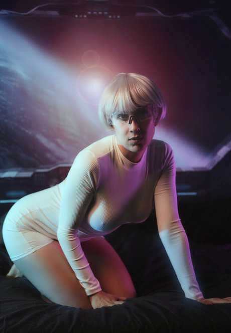 Naakte gelekte OnlyFans-foto van Vampisaurus