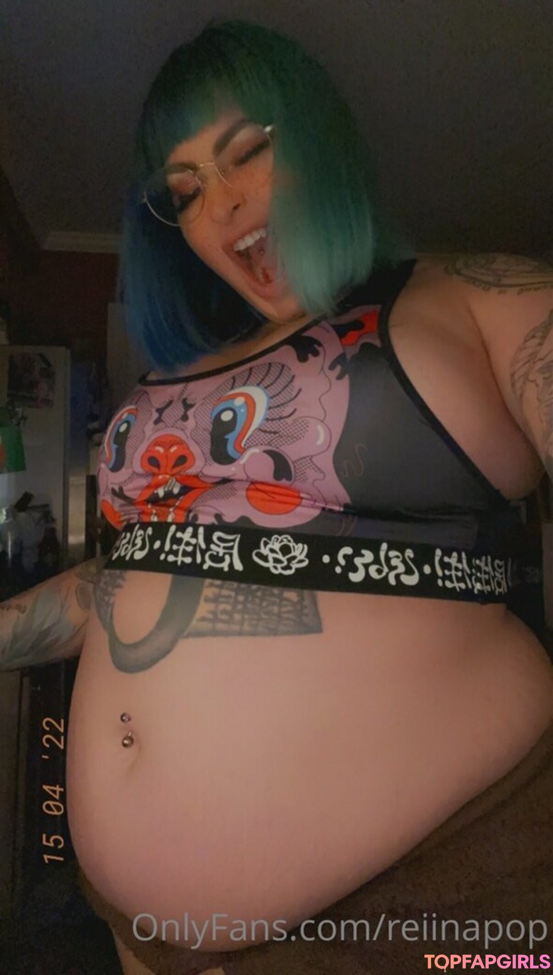 Naakte gelekte OnlyFans-foto van Reiinapop #1107