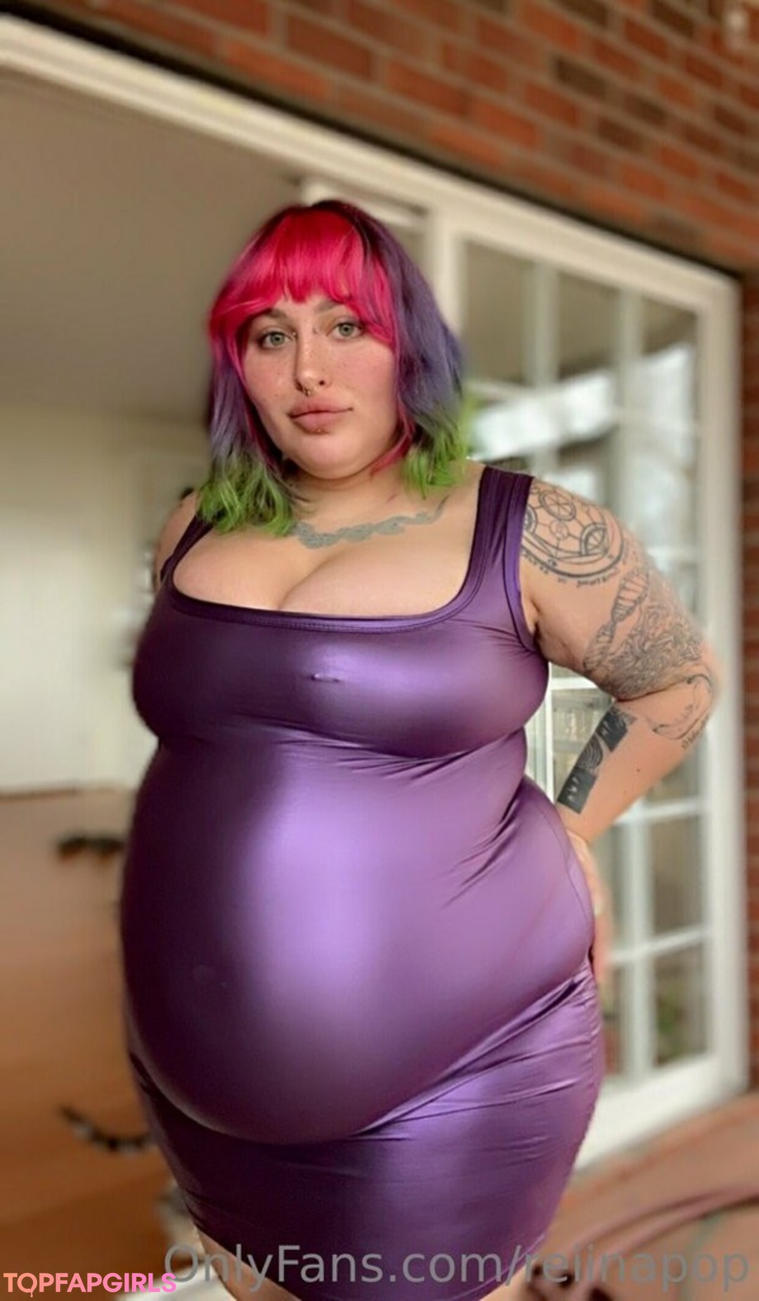 Naakte gelekte OnlyFans-foto van Reiinapop #1343