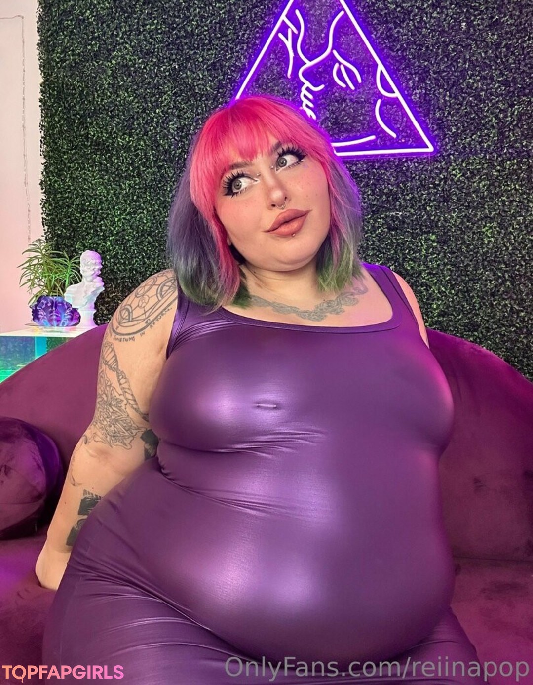 Naakte gelekte OnlyFans-foto van Reiinapop #1396