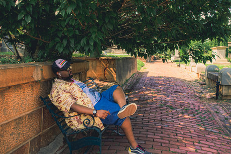 Naakte gelekte OnlyFans-foto van Korey Epps