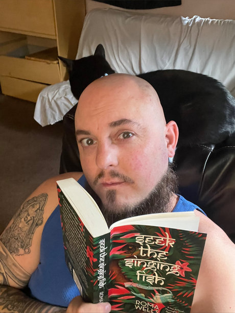 Naakte gelekte OnlyFans-foto van Mr Positivity