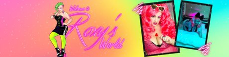 Naakte gelekte OnlyFans-foto van Roxy Tart  Costumed Chubby Alt Girl