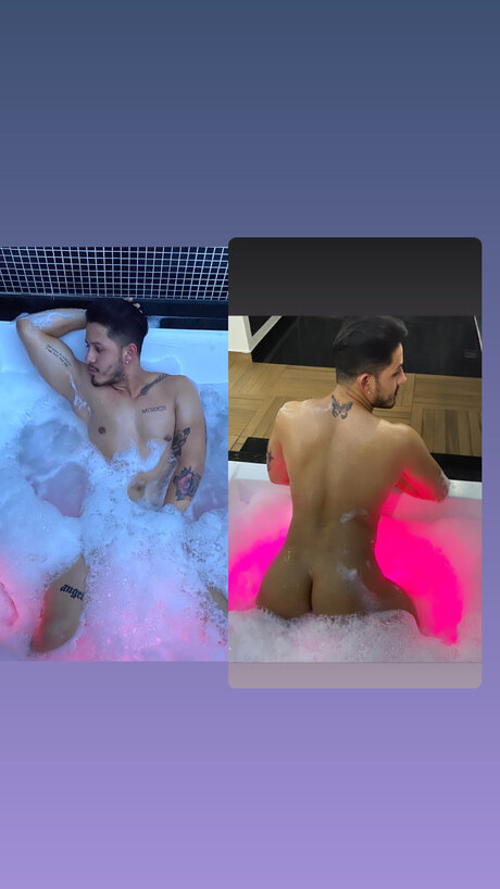 Naakte gelekte OnlyFans-foto van Ton Oliveer