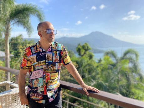 Naakte gelekte OnlyFans-foto van Michael Anderson