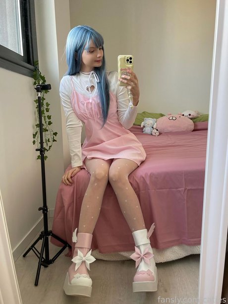 Naakte gelekte OnlyFans-foto van Catiescos