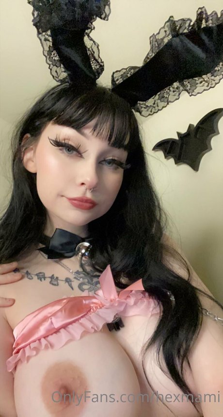 Naakte gelekte OnlyFans-foto van Hexmami