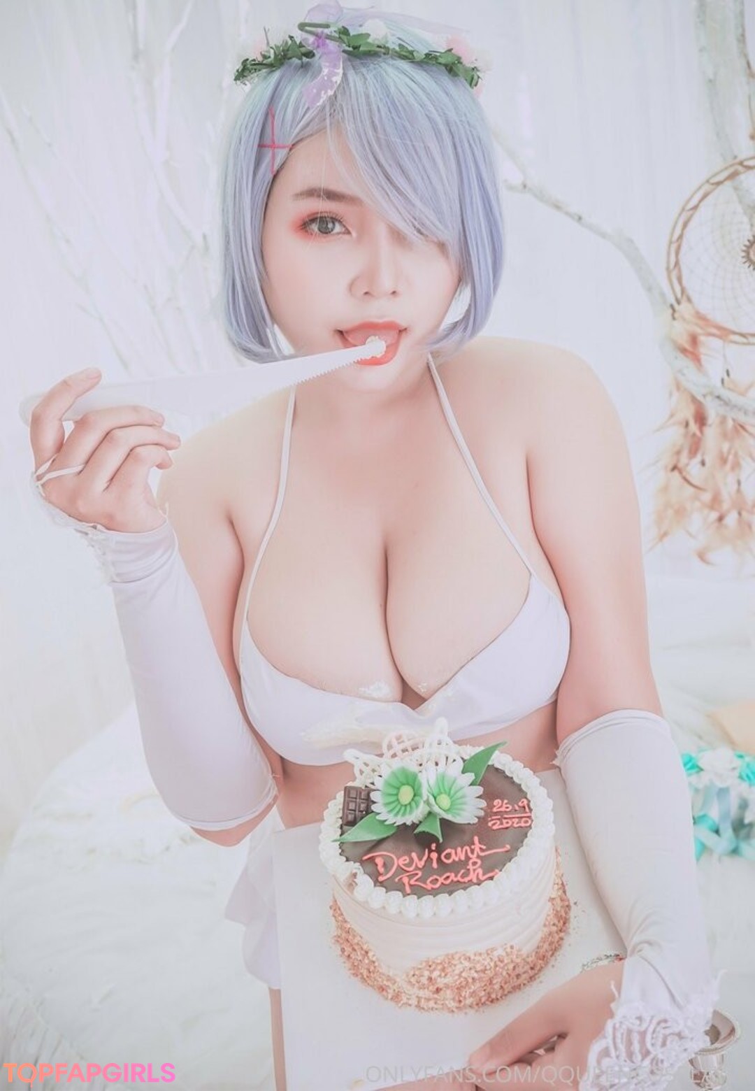 Naakte gelekte OnlyFans-foto van Queenie #1623