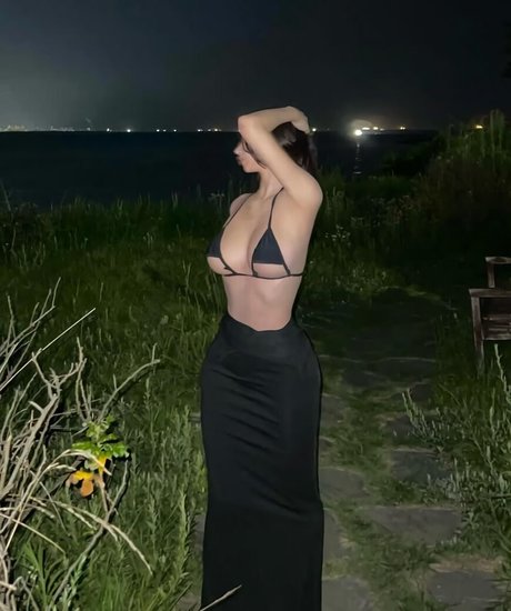 Naakte gelekte OnlyFans-foto van Baek Si Young