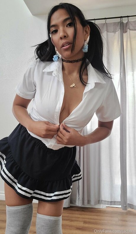 Naakte gelekte OnlyFans-foto van Jadakai