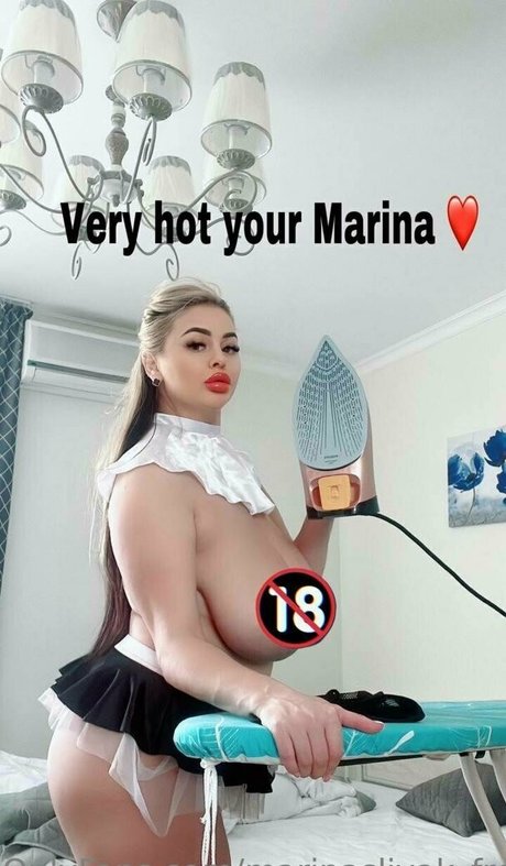 Naakte gelekte OnlyFans-foto van Marinaslivakfree