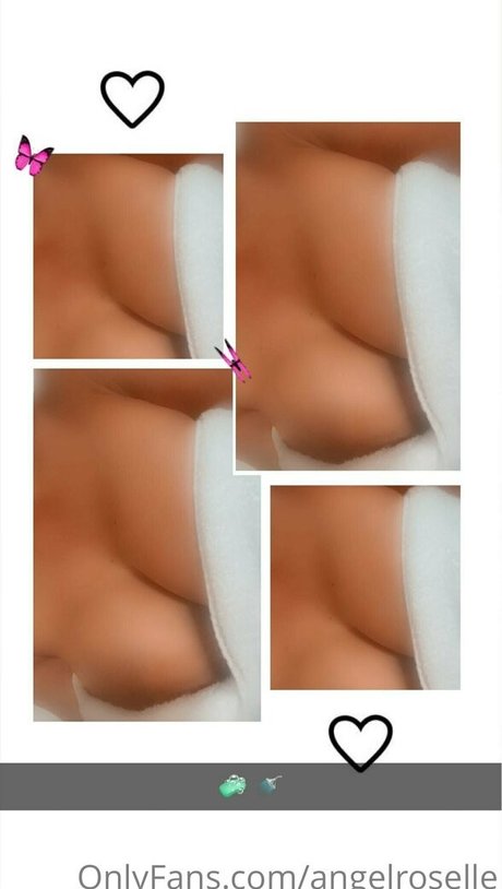 Naakte gelekte OnlyFans-foto van Angelroselle