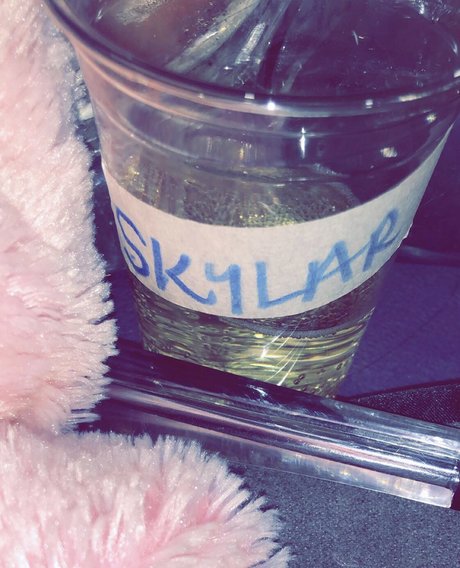 Naakte gelekte OnlyFans-foto van Skye