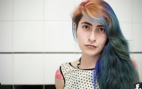 Naakte gelekte OnlyFans-foto van Karenzio