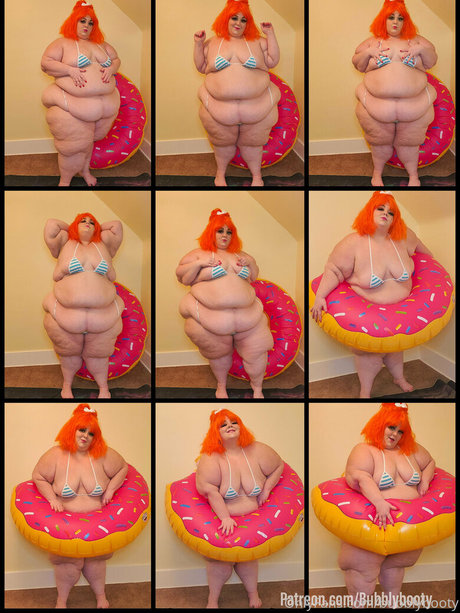Naakte gelekte OnlyFans-foto van Bubblybooty