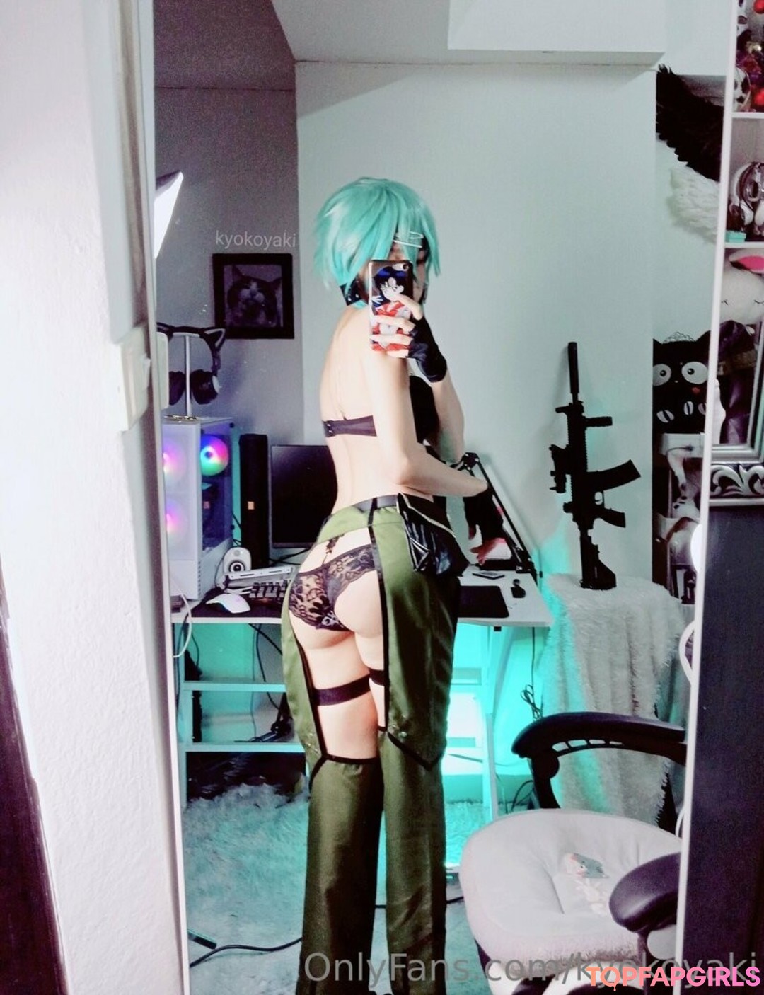 Naakte gelekte OnlyFans-foto van Kyokoyaki #1361