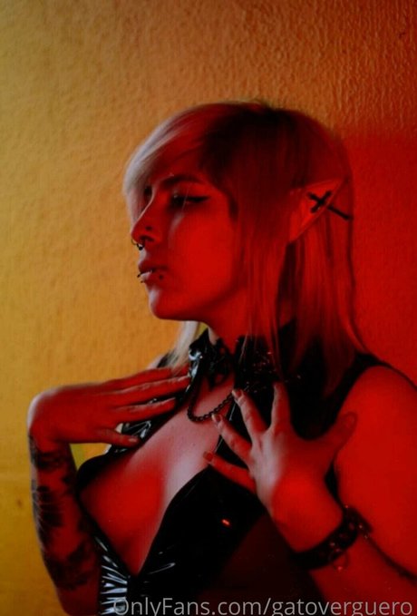 Naakte gelekte OnlyFans-foto van Gatoverguero