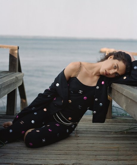 Naakte gelekte OnlyFans-foto van Margaret Qualley