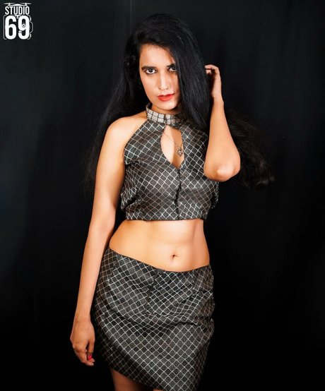 Naakte gelekte OnlyFans-foto van Foxy Queen