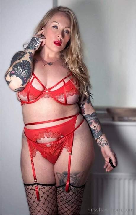 Naakte gelekte OnlyFans-foto van Misshawthorn