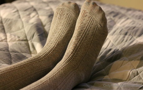 Naakte gelekte OnlyFans-foto van Msfeetsie
