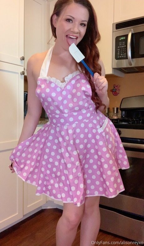 Naakte gelekte OnlyFans-foto van Alisonreyxo