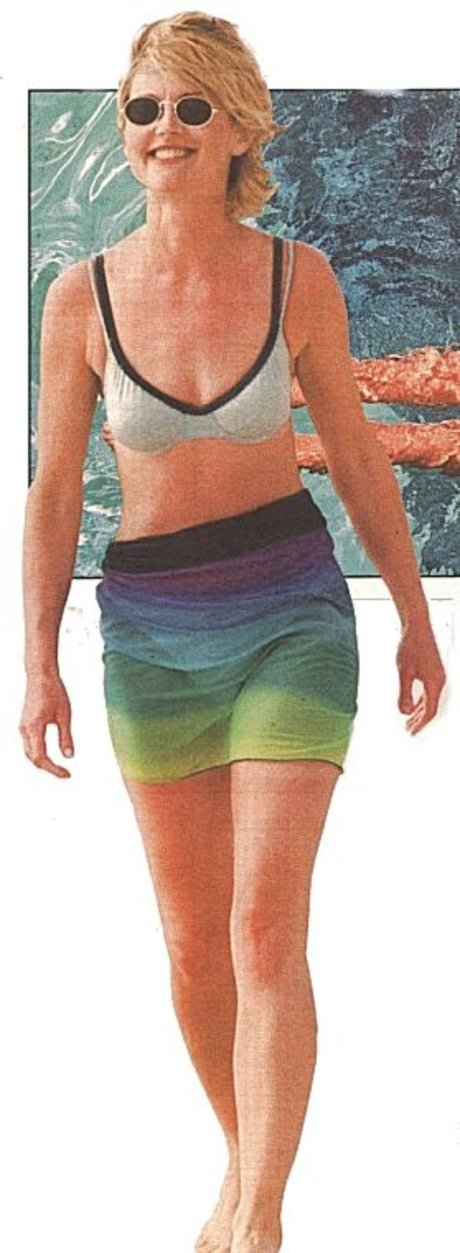 Naakte gelekte OnlyFans-foto van Anthea Turner