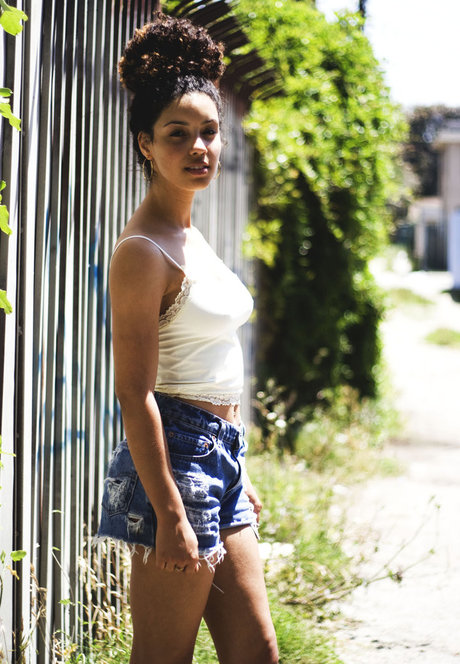 Naakte gelekte OnlyFans-foto van Christina Santini