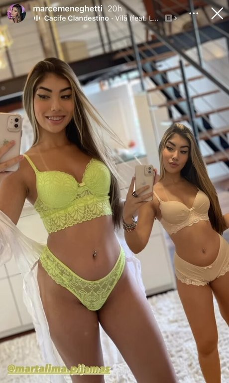 Naakte gelekte OnlyFans-foto van Marce Meneghetti