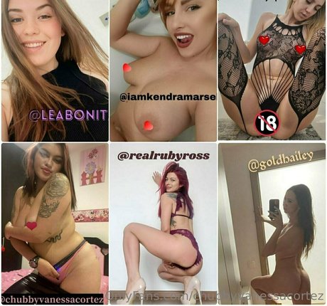 Naakte gelekte OnlyFans-foto van Chubbyvanessacortez