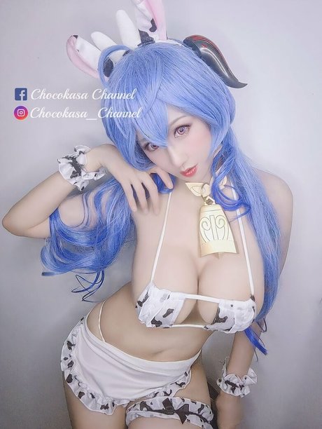 Naakte gelekte OnlyFans-foto van Chocokasa