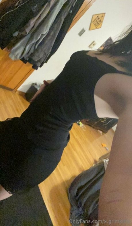 Naakte gelekte OnlyFans-foto van Xgrimkitty