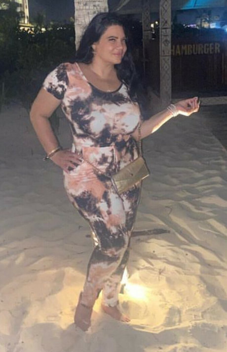 Naakte gelekte OnlyFans-foto van Karen Gravano