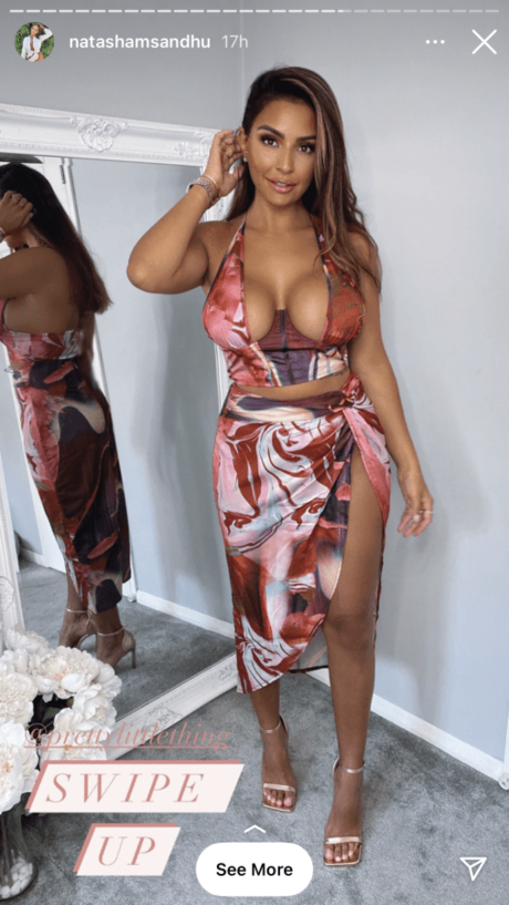 Naakte gelekte OnlyFans-foto van Natasha Sandhu