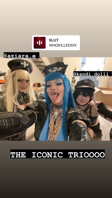 Naakte gelekte OnlyFans-foto van Succubus Sushi
