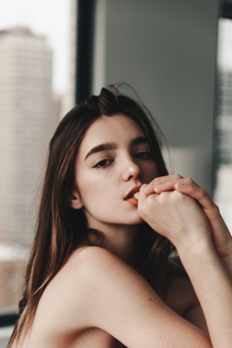 Naakte gelekte OnlyFans-foto van Aubrea Jojola
