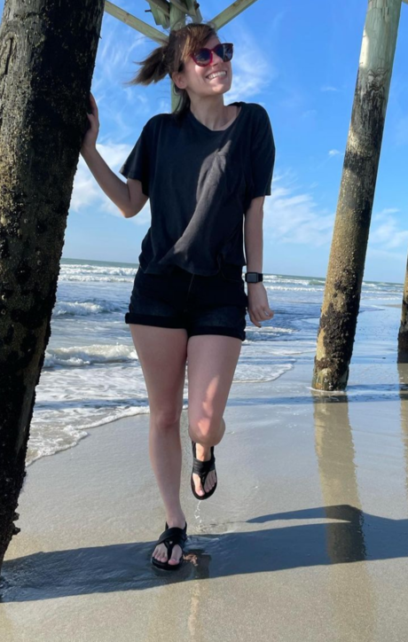 Naakte gelekte OnlyFans-foto van Kimberly Rae