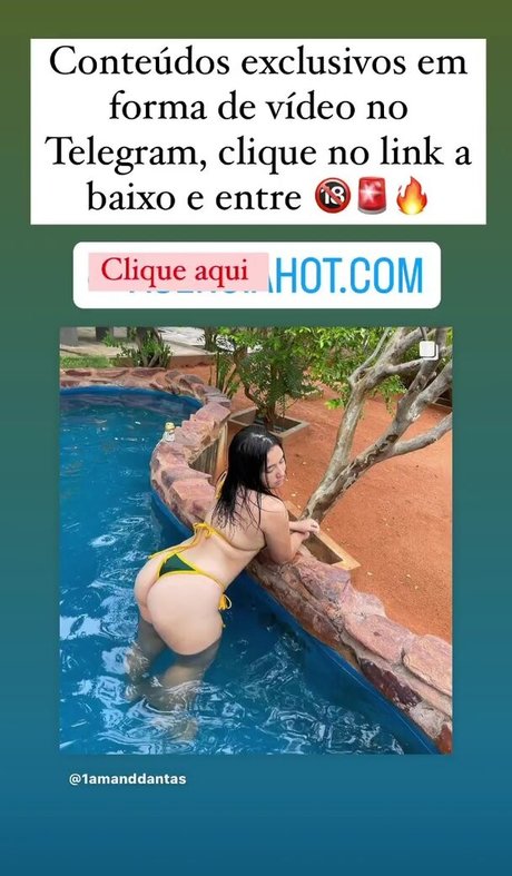 Naakte gelekte OnlyFans-foto van Amanda Dantas