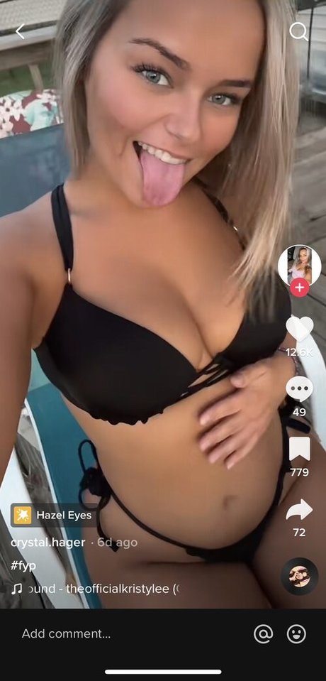 Naakte gelekte OnlyFans-foto van Sunbirae Crystal Hager