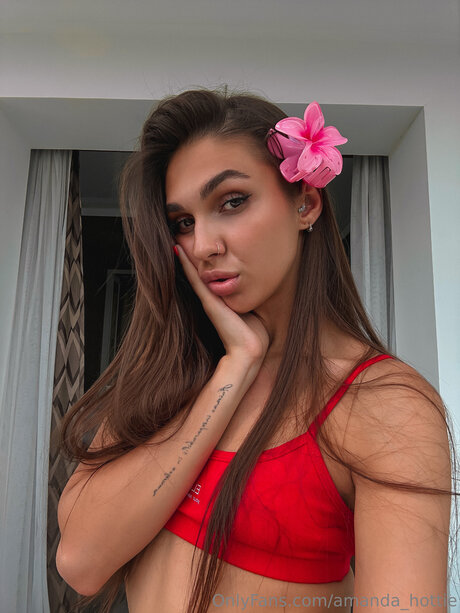 Naakte gelekte OnlyFans-foto van Amanda Hottie