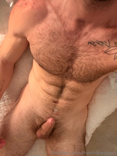 Naakte gelekte OnlyFans-foto van Thekindnessjock