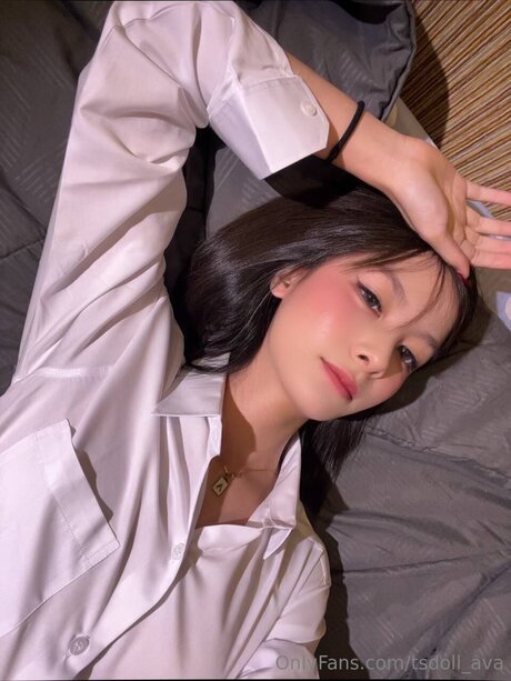 Naakte gelekte OnlyFans-foto van Tsdoll Ava