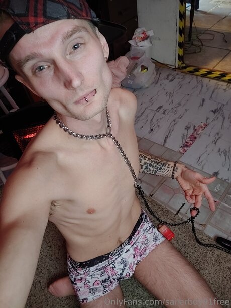 Naakte gelekte OnlyFans-foto van Sailerboy91free