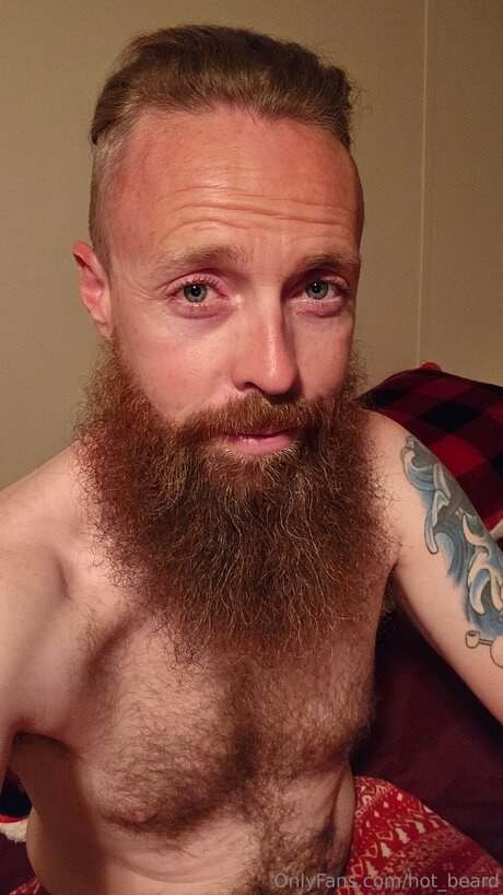 Naakte gelekte OnlyFans-foto van Hot Beard