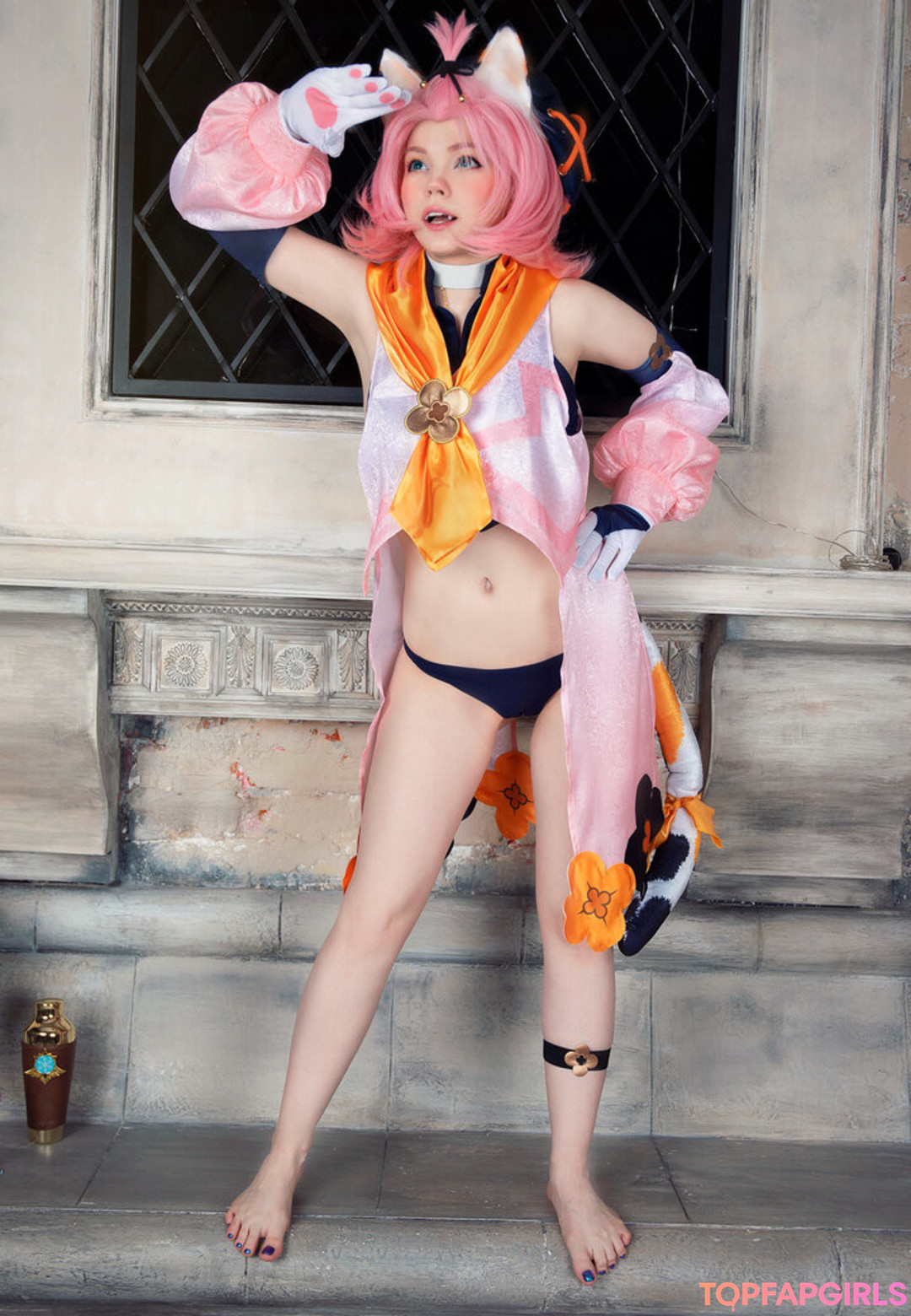 Naakte gelekte OnlyFans-foto van Caticornplay #1474