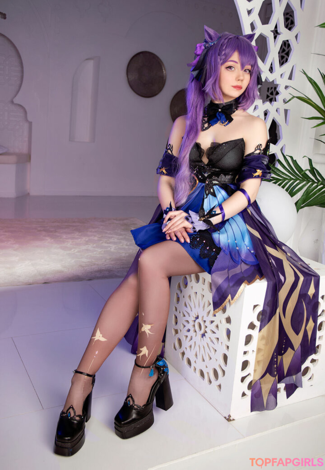 Naakte gelekte OnlyFans-foto van Caticornplay #1574